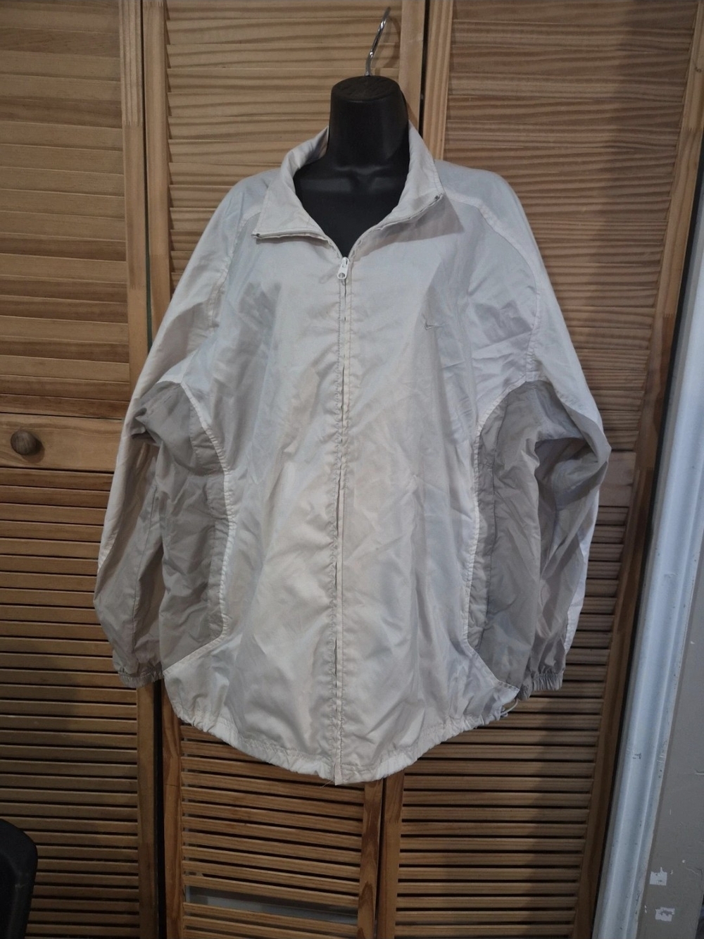Nike Men's Windbreaker Jacket - Cream